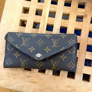 Louis Vuitton Josephine Wallet Rose Ballerine Monogram